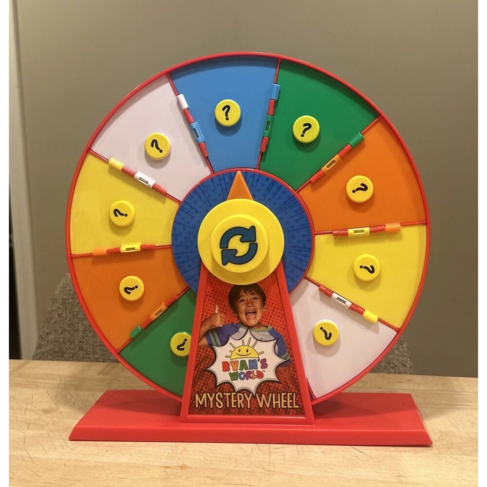 Ryan's World Mystery Wheel Spinning Surprise Youtube Toy Wheel